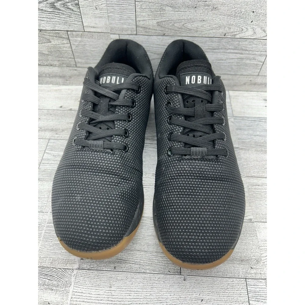 NOBULL Training Shoes Crossfit Gym Workout‎ Sneakers Black Mens Size 7.5 W9